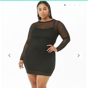 Forever 21 Plus Mini Dress